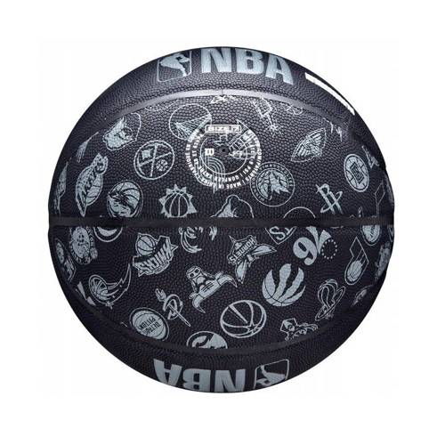 Piłka do koszykówki Wilson NBA All Team - WTB1300XBNBA + Pompka