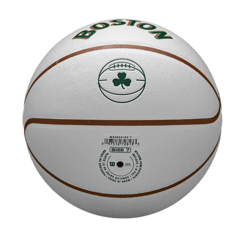 Piłka do koszykówki Wilson NBA Boston Celtics Team City - WZ4024102XB