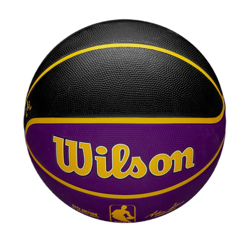 Piłka do koszykówki Wilson NBA Lakers Team City Edition WZ4024214XB r.7