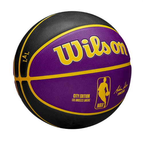 Piłka do koszykówki Wilson NBA Lakers Team City Edition WZ4024214XB r.7