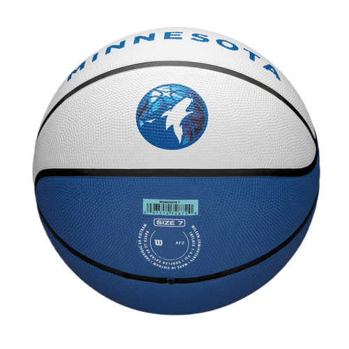 Piłka do koszykówki Wilson NBA Minnesota Timberwolves City - WZ4024218XB