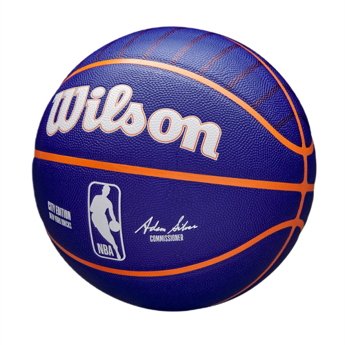 Piłka do koszykówki Wilson NBA New York Knicks Team Collector - WZ4024120XB