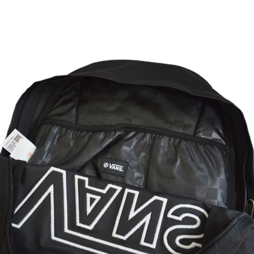 Plecak szkolny miejski Vans Old Skool Drop V Backpack Black VN000H4ZBLK1 + Custom Pudrowa Róża