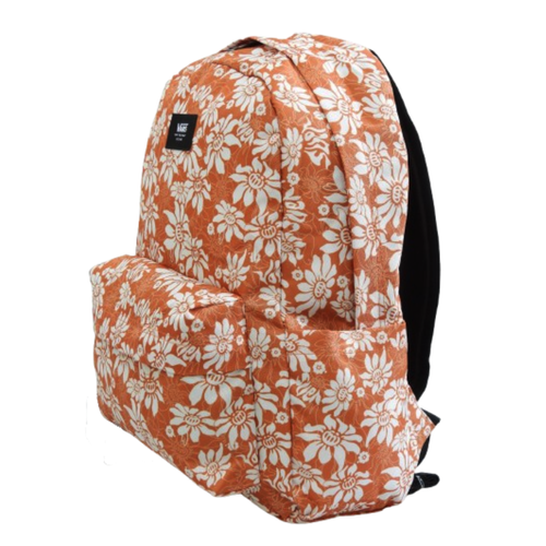 Plecak szkolny młodzieżowy Vans Old Skool Backpack Autumn Leaf Kwiaty - VN000H4WEHC1