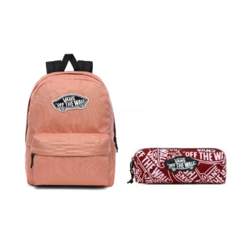 Plecak szkolny młodzieżowy Vans Realm Rose Dawn do szkoły + piórnik Vans