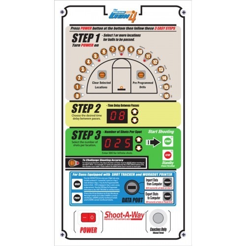 Shoot-A-Way Gun 8000 Series - maszyna do ćwiczenia rzutów