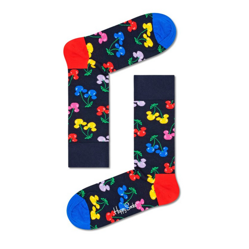 Skarpetki wysokie 4-pack zestaw świąteczny Happy Socks x Disney - XDNY09-0200