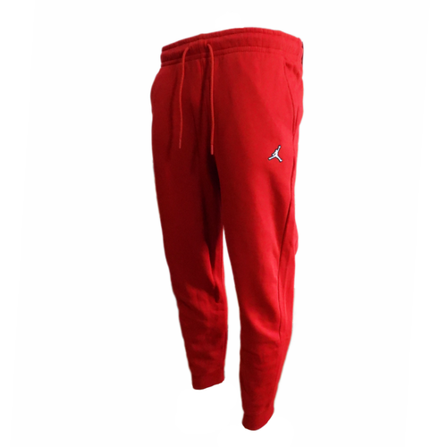 Spodnie sportowe męskie Air Jordan Brooklyn Essential Fleece czerwone - DQ7340-687