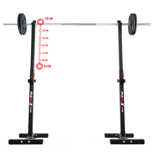 Stojaki treningowe do ćwiczeń pod ławkę sztangę gryf 200 kg K-SPORT - KSH012