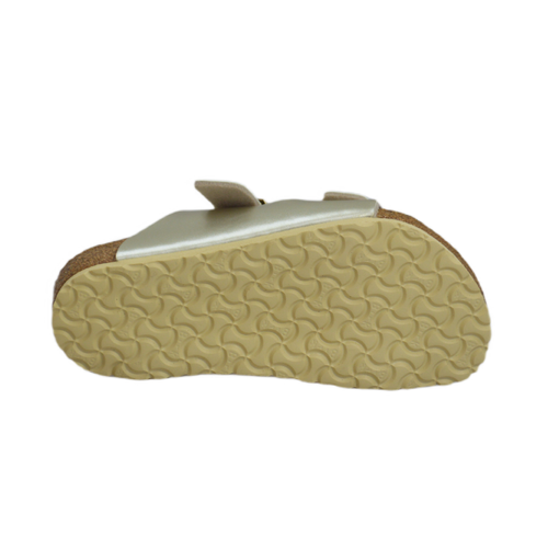 Wygodne Klapki Sandały Birkenstock Arizona Kids BS Electric Metallic Gold - 1014840