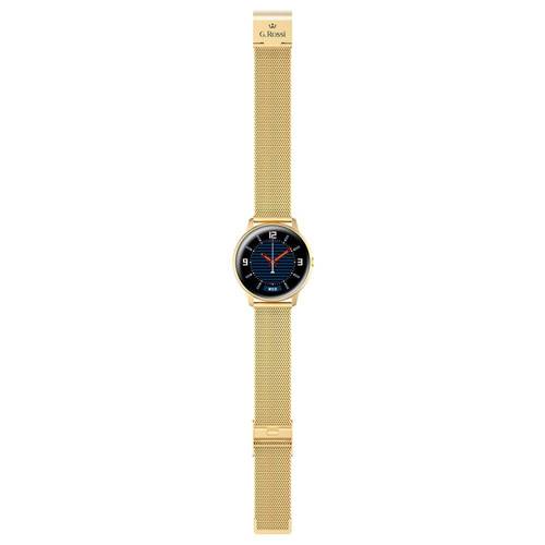 Zegarek Damski Smartwatch G. Rossi Puls Kroki SMS FB Kalorie Gold