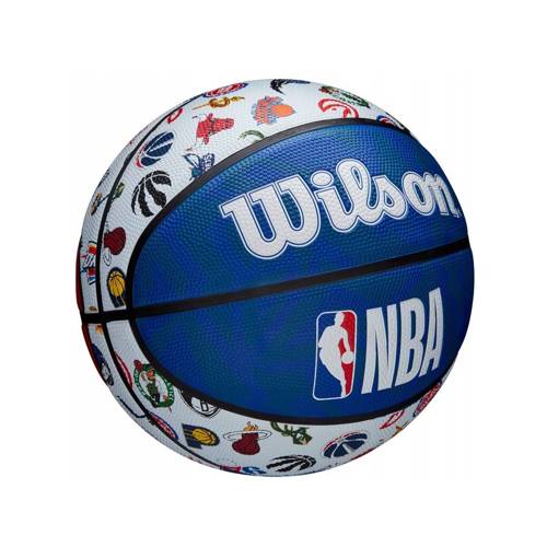 Zestaw Piłka do koszykówki Wilson NBA All Teams Outdoor + Dryblerki Basketo