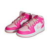 Buty dziecięce Air Jordan 1 Mid GS Fierce Pink - FD8780-116