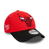 Czapka z daszkiem New Era 9FORTY NBA Chicago Bulls Side Patch Red - 60565137