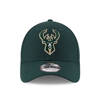 Czapka z daszkiem New Era 9FORTY NBA Milwaukee Bucks Zielona - 11405602