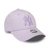 Czapka z daszkiem damska New Era 9FORTY NY New York Yankees Womens League Essential Lilac - 60424627