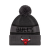 Czapka zimowa New Era NBA Chicago Bulls Jake Cuff Knit Beanie Dark Grey - 60565217