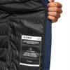 Kamizelka męska z kapturem Alpinus Athos Body Warmer Granatowa - BR43356