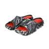 Klapki basenowe chodaki Crocs Echo Marbled Slide in Black/Flame - 208467-0X9