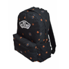 Plecak szkolny miejski Vans Old Skool Classic Backpack Black Kwiatki - VN000H4YCYW1