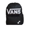 Plecak szkolny miejski Vans Old Skool Drop V Backpack Black VN000H4ZBLK1 + Custom Motyle