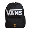 Plecak szkolny miejski Vans Old Skool Drop V Backpack Black VN000H4ZBLK1 + Custom Pies