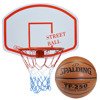 Zestaw kosz do koszykówki Kimet Street Ball Tablica Obręcz z siatką 45 cm + Piłka Spalding TF-250 Indoor/Outdoor 